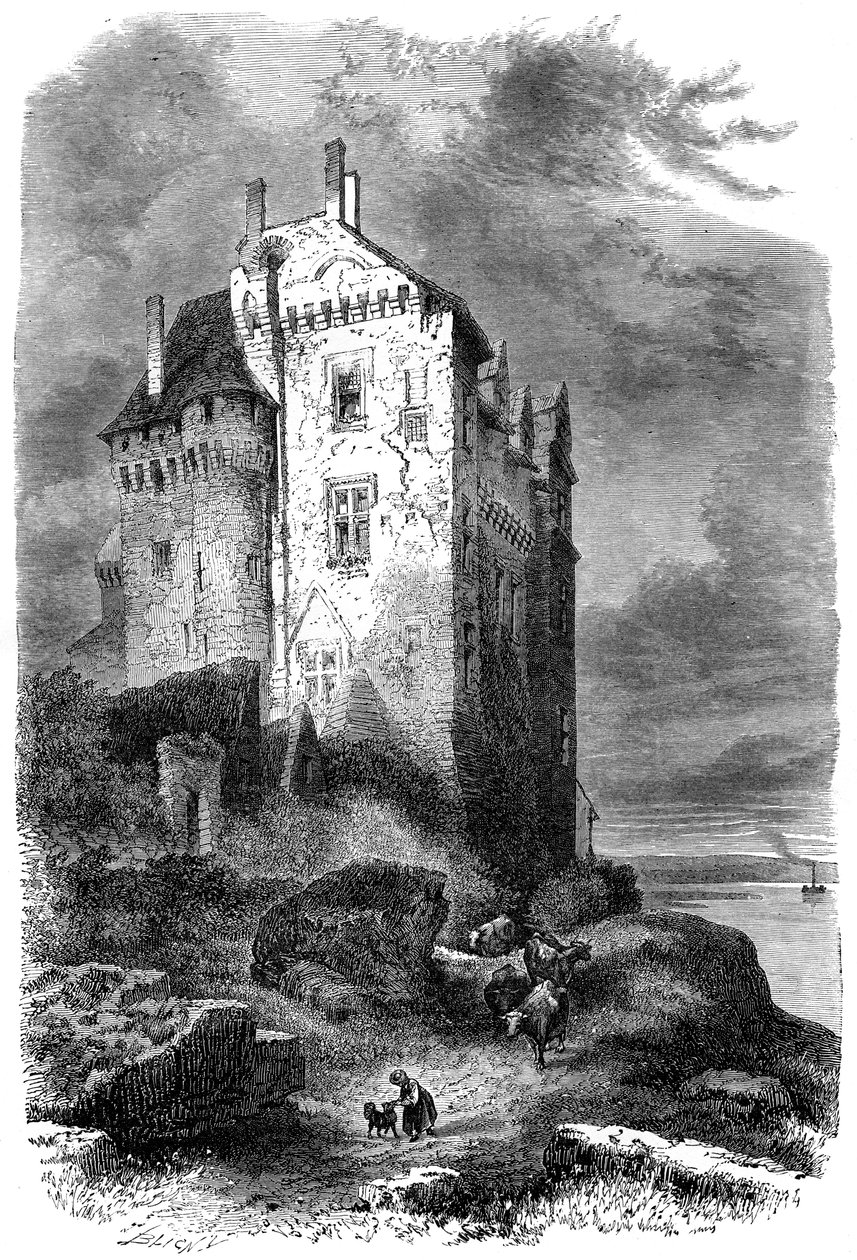 Castelo de Montsoreau, França, século XV 1882-1884 de Unbekannt