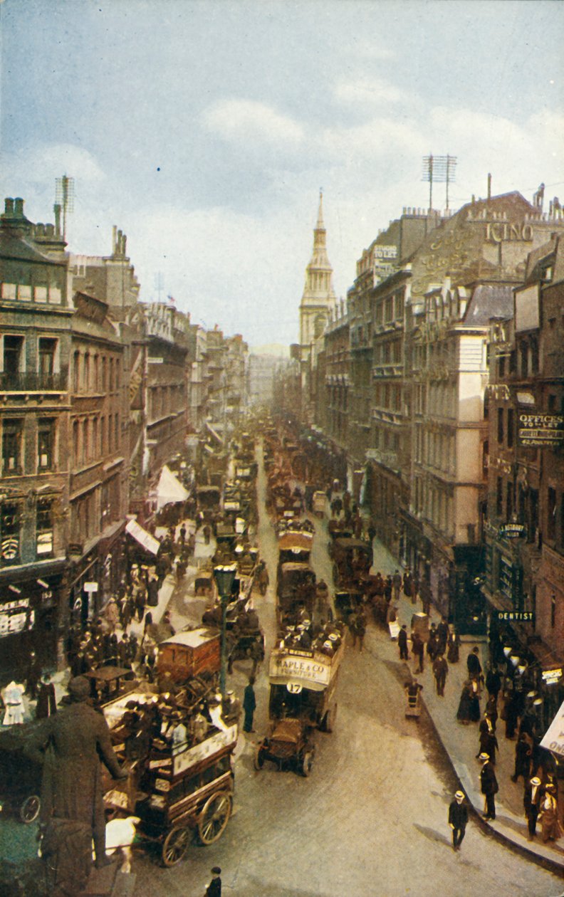 Cheapside, Londres, c1910. de Unbekannt