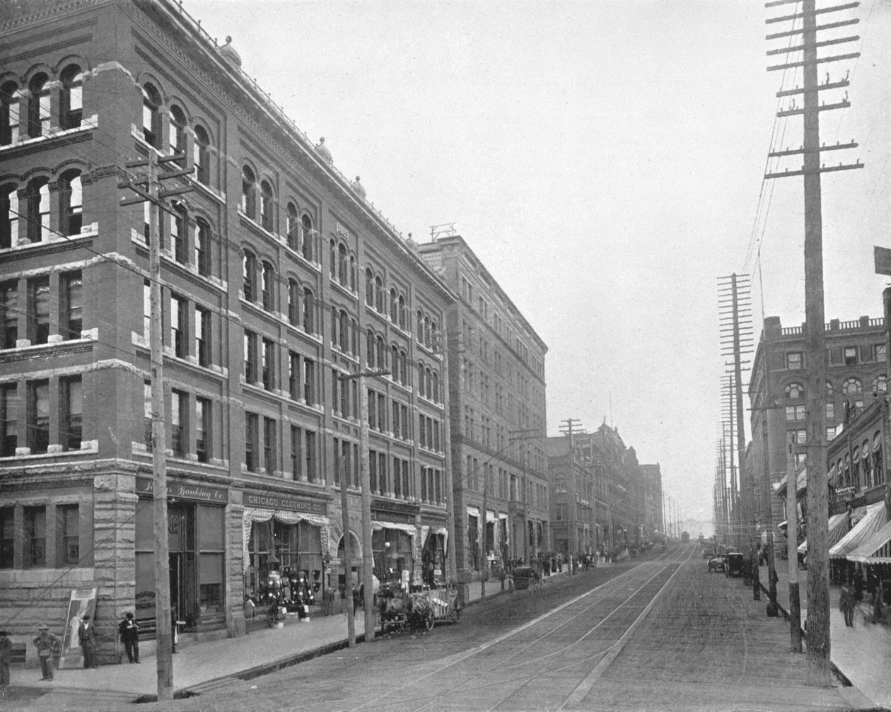 Cherry Street, Seattle, Washington, EUA, c1900. de Unbekannt
