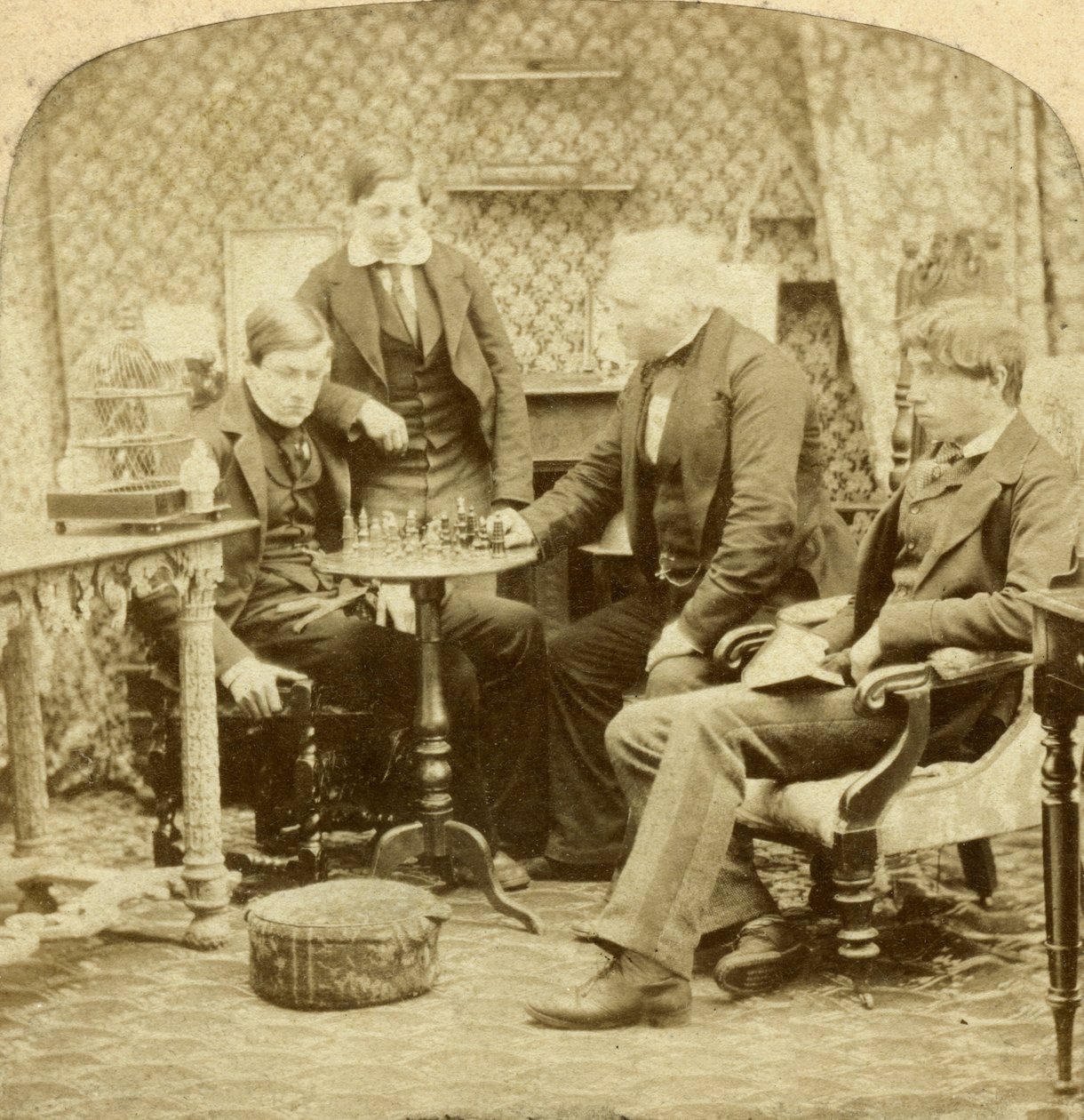 Xadrez, década de 1850 de Unbekannt