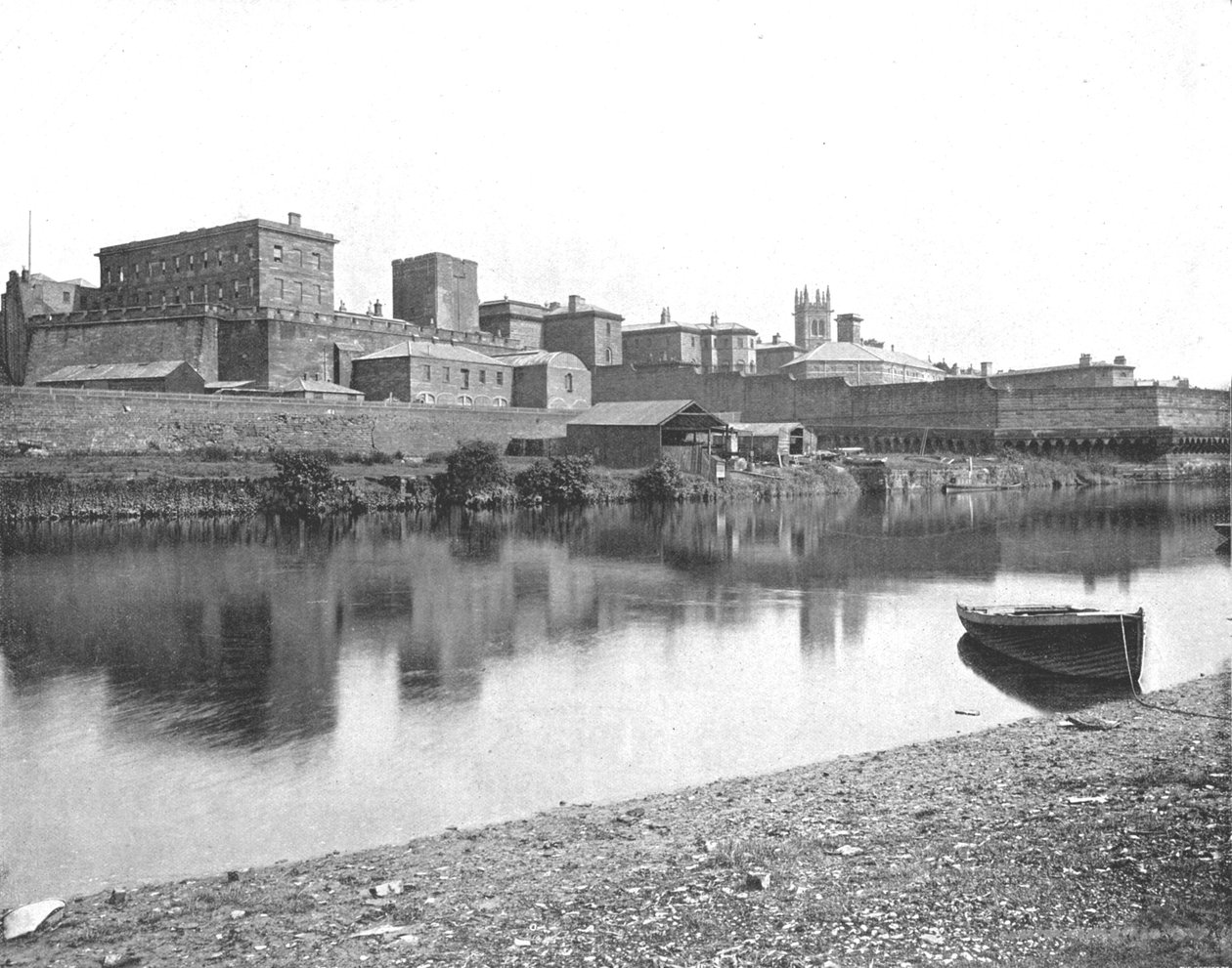 Castelo de Chester, Cheshire, 1894. de Unbekannt
