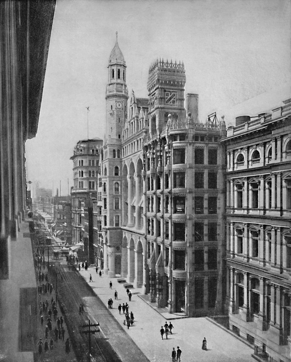 Chestnut Street, Filadélfia, c1897. de Unbekannt