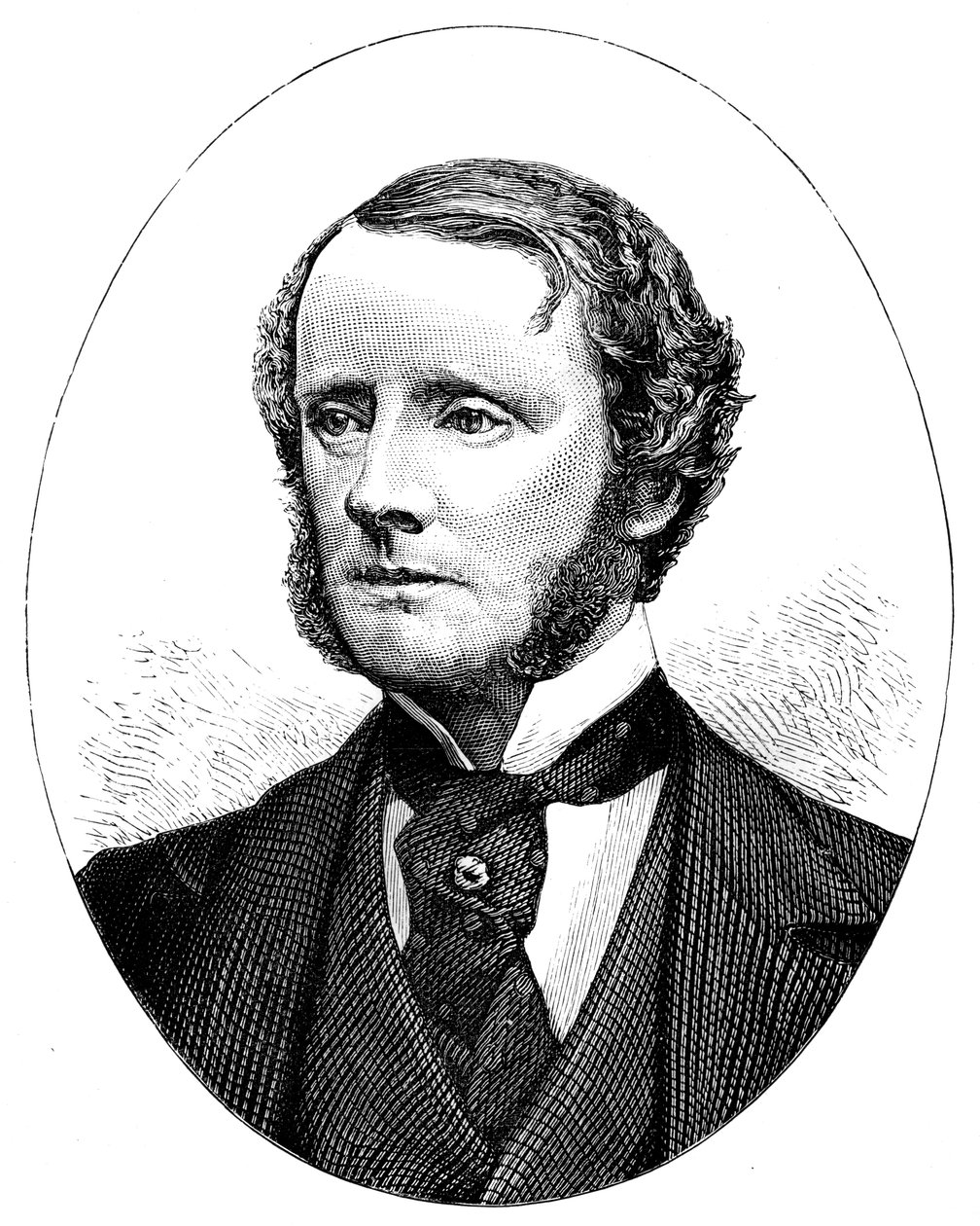Chichester Samuel Parkinson-Fortescue 1823-1898, político britânico de Unbekannt