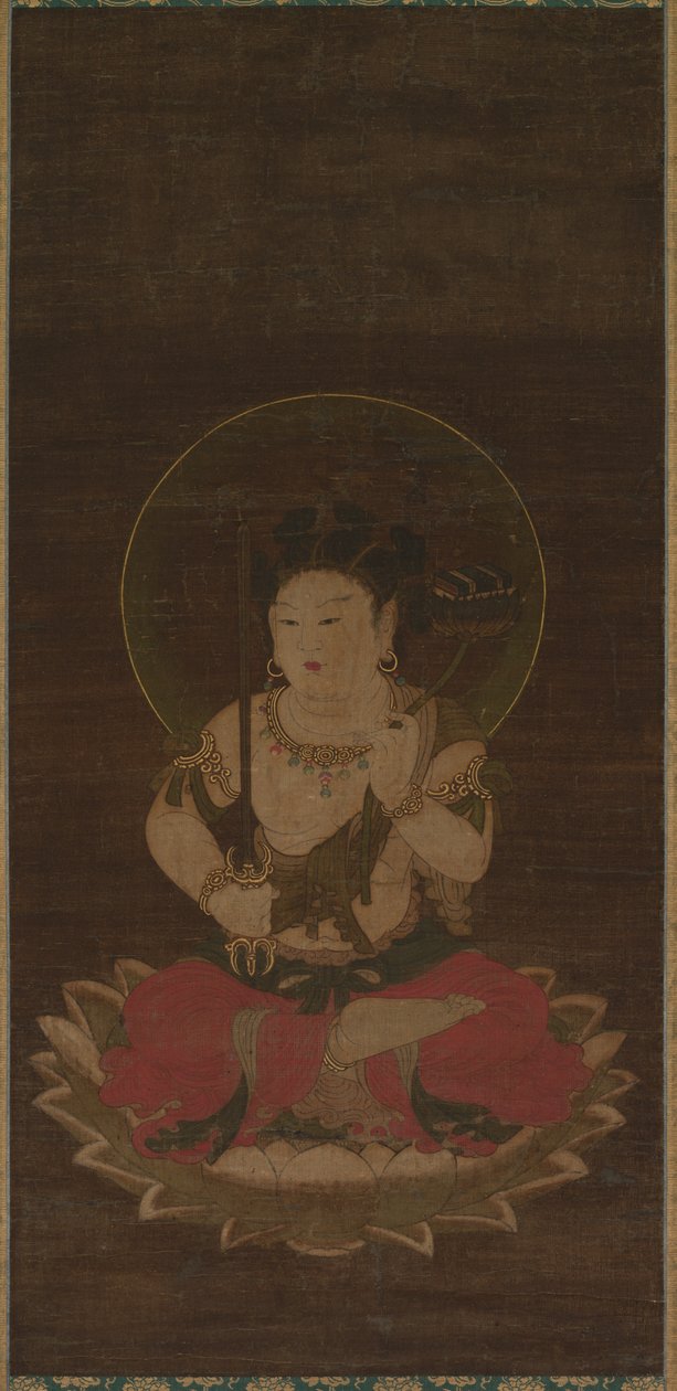 Chigo Monju: Manjusri quando criança, no início dos anos 1400. de Unbekannt