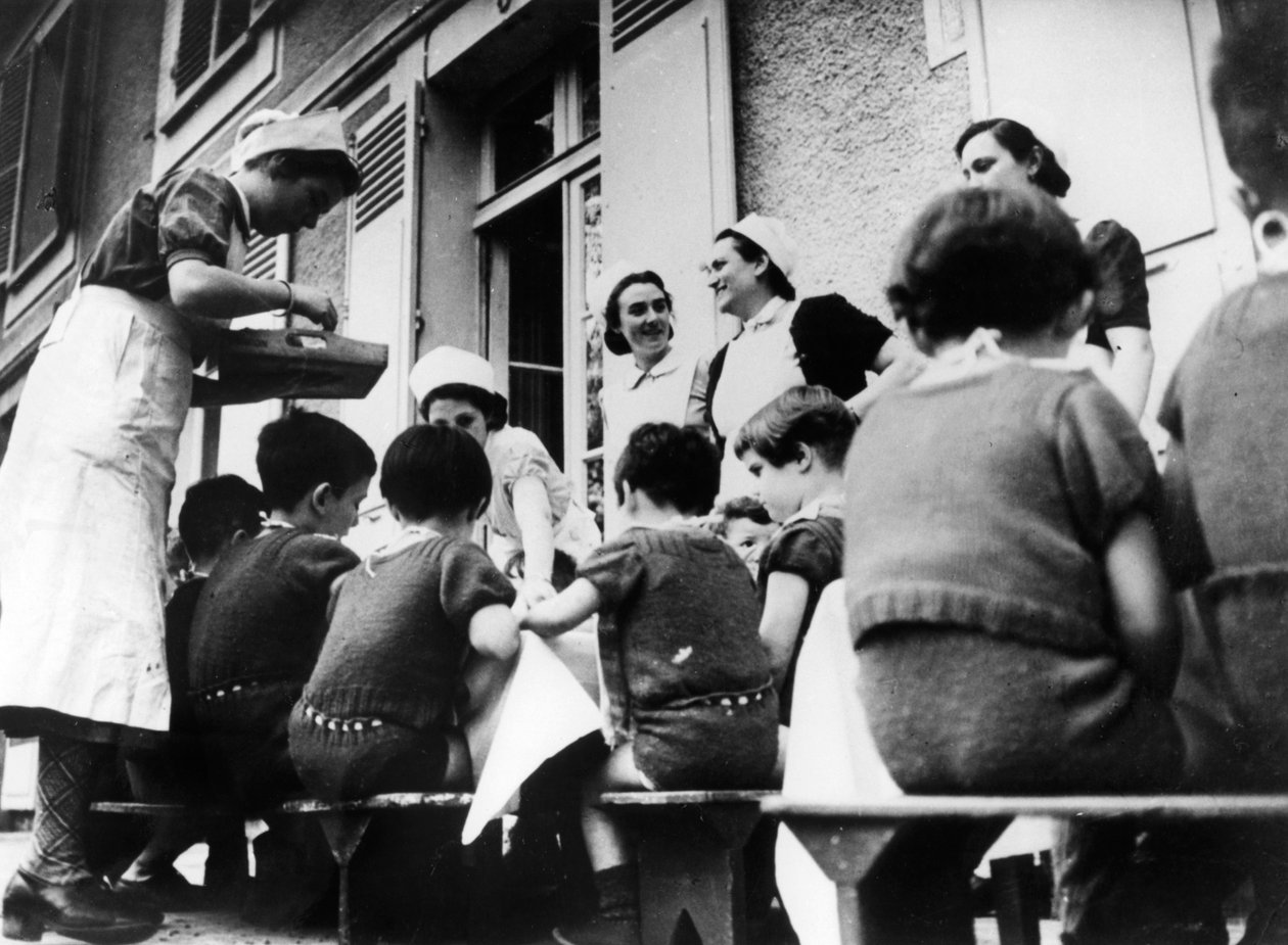 Crianças sob os cuidados do Ministério da Saúde, França, Segunda Guerra Mundial, 1940-1944 de Unbekannt