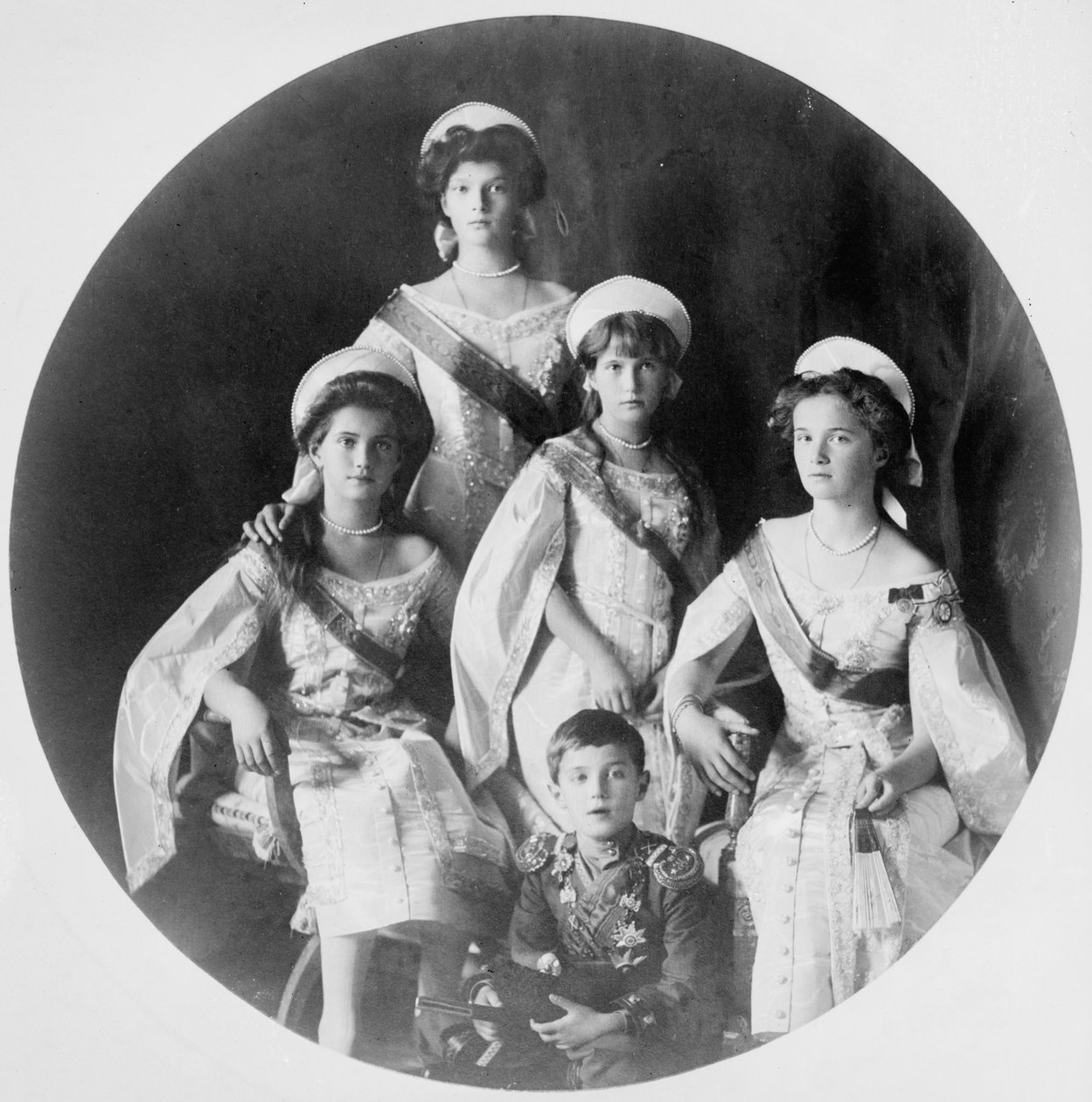 Filhos do czar Nicolau II da Rússia, c1910-c1914 de Unbekannt