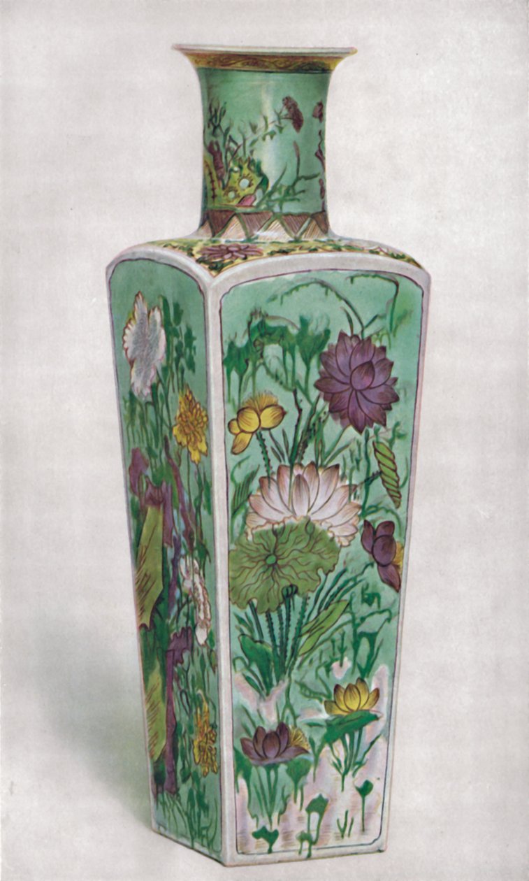 Vaso em forma de clube chinês. KAng Hsi Period, 1661-1722, 1928 de Unbekannt