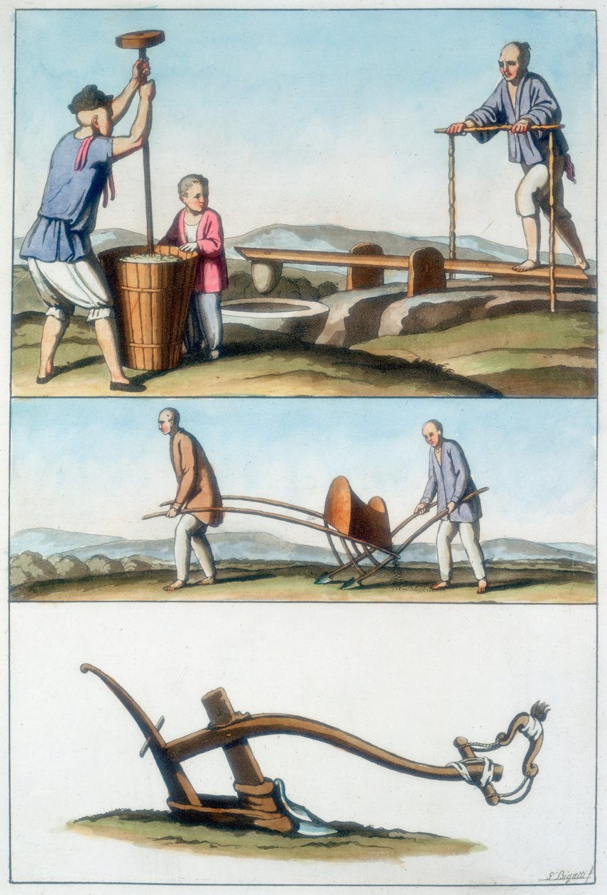 Agricultura chinesa, 1825-1835 de Unbekannt