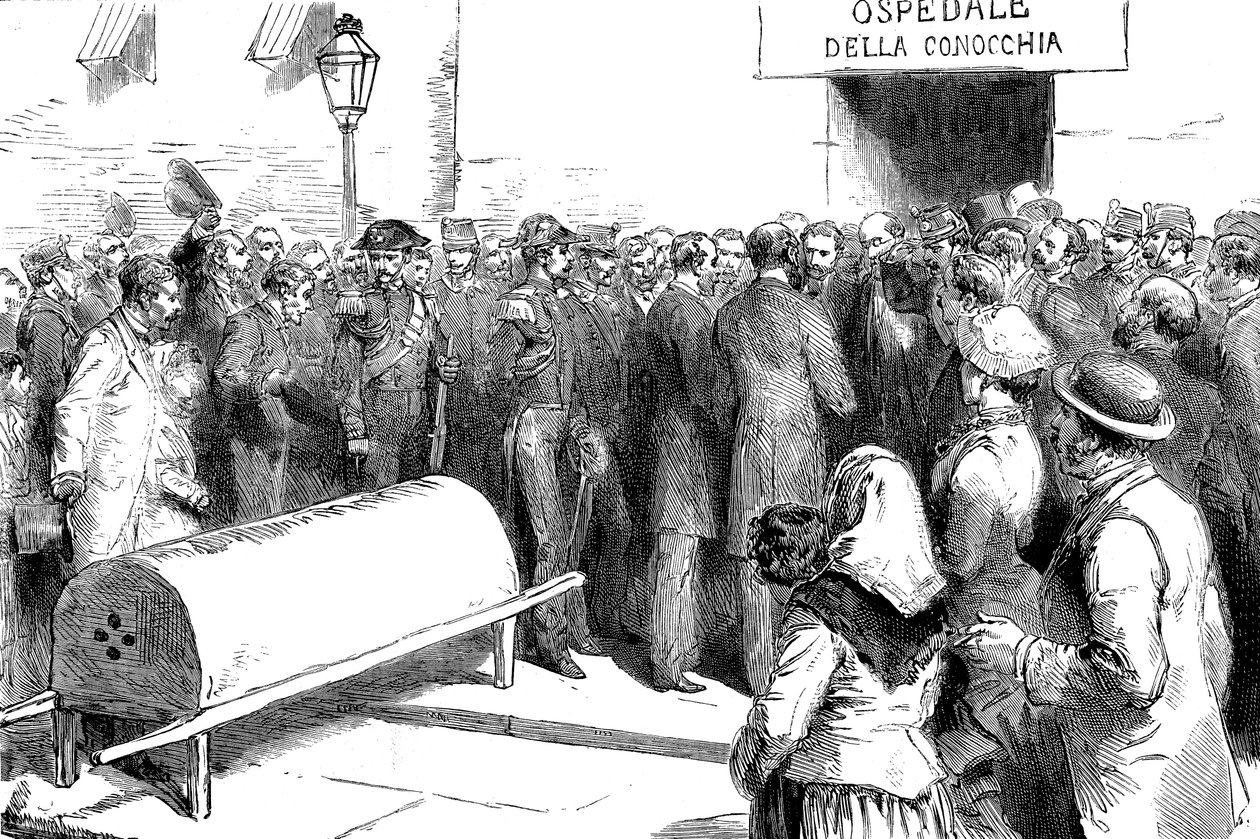 Epidemia de cólera em Nápoles de Unbekannt