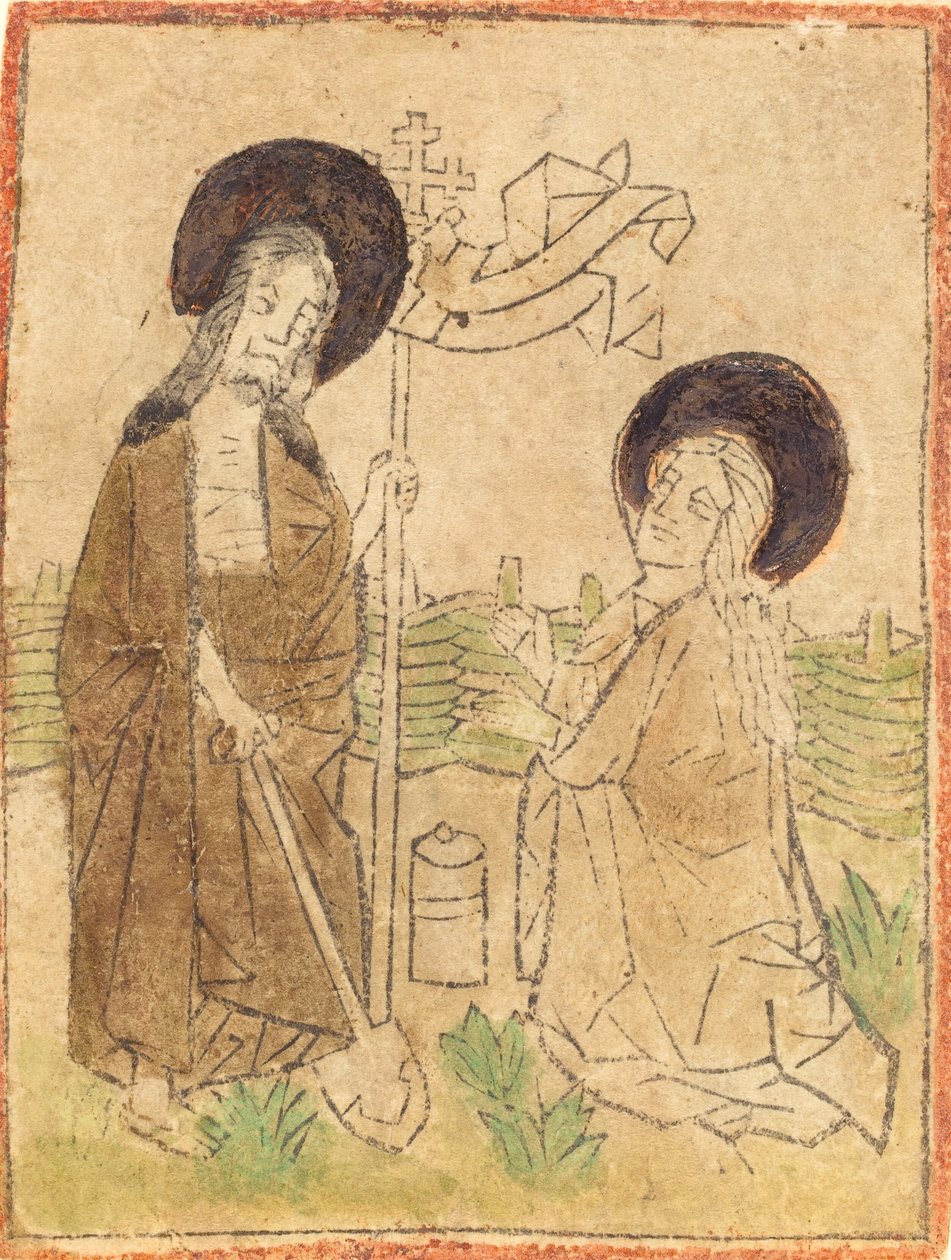 Cristo Aparecendo a Maria Madalena, 14601470. de Unbekannt