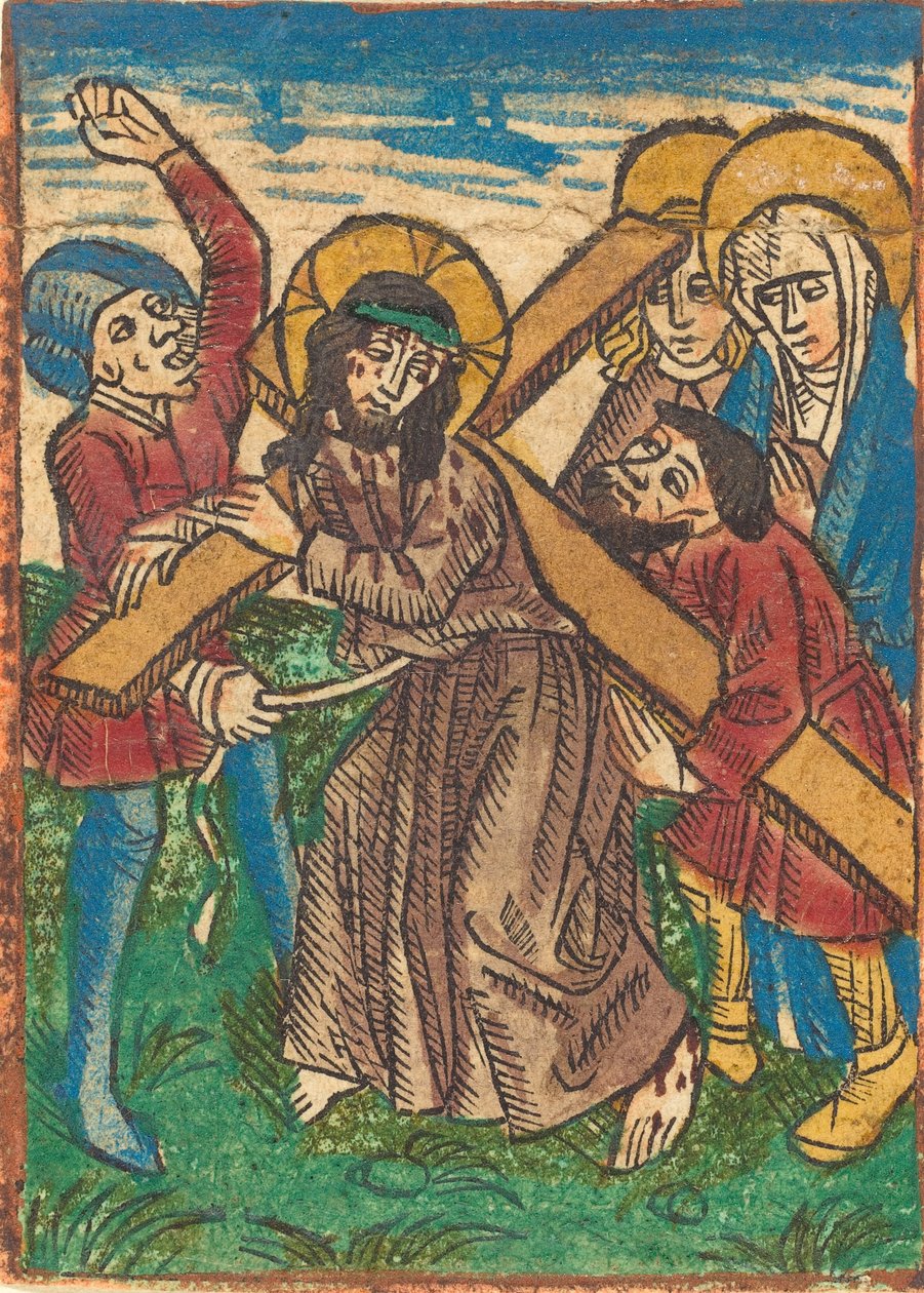 Cristo carregando a cruz, c. 1490. de Unbekannt