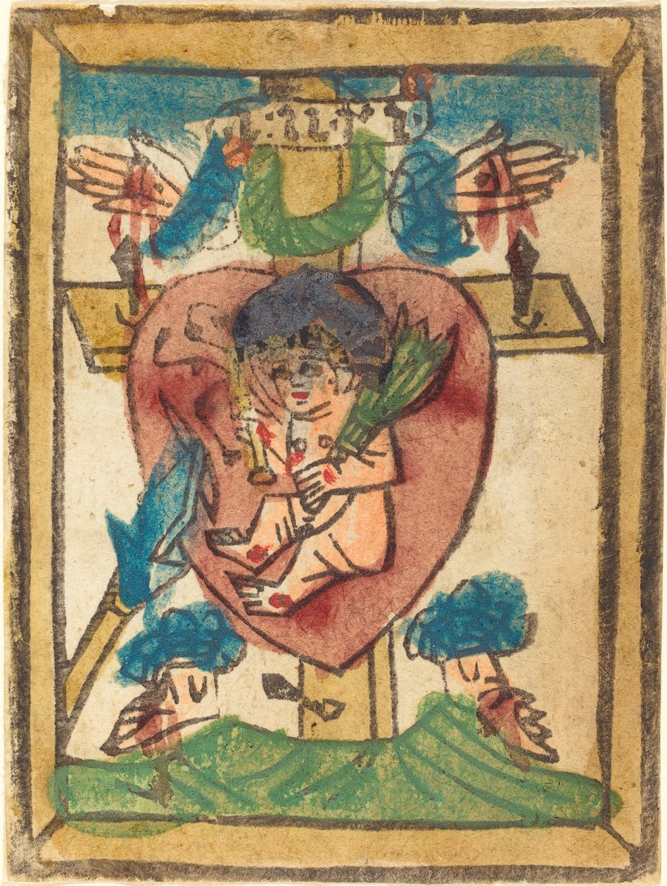 Menino Jesus no Sagrado Coração, 14501470. de Unbekannt