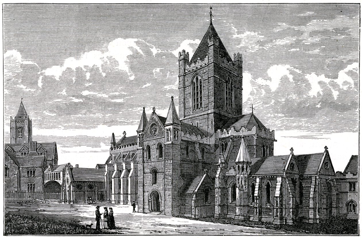 Catedral da Igreja de Cristo, Dublin, século c19 de Unbekannt