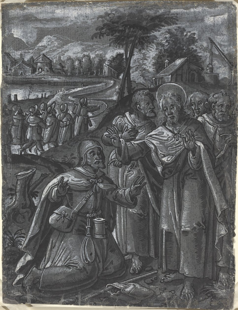 Cristo Disputando com os Médicos [reto], c. 1600. de Unbekannt