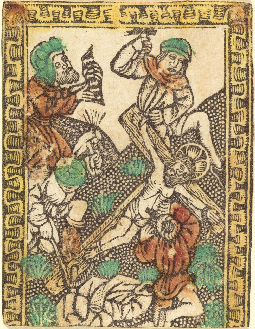 Cristo pregado na cruz, c. 14701480. de Unbekannt