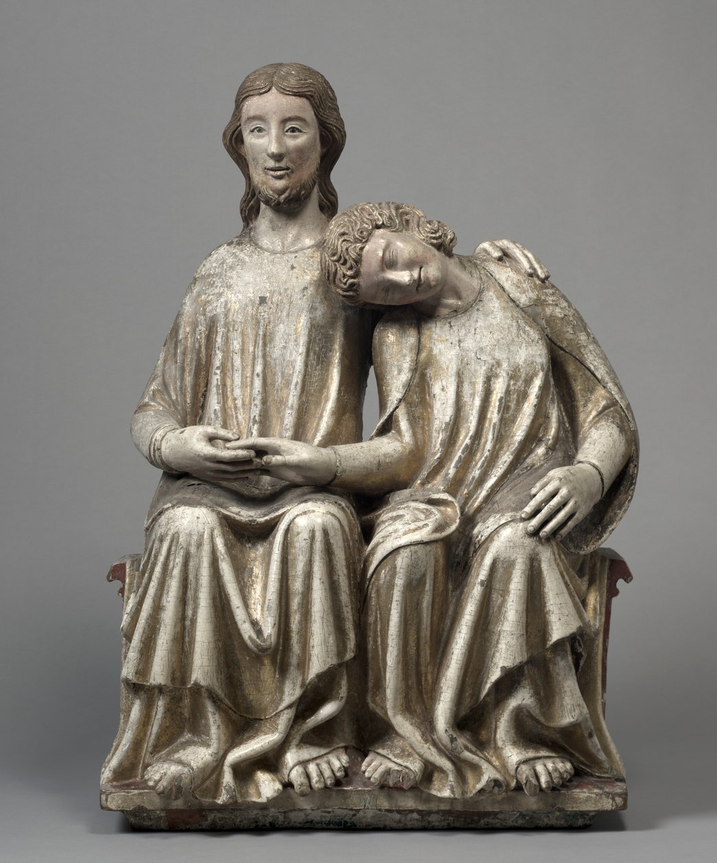 Cristo e São João Evangelista, 1300-1320. de Unbekannt
