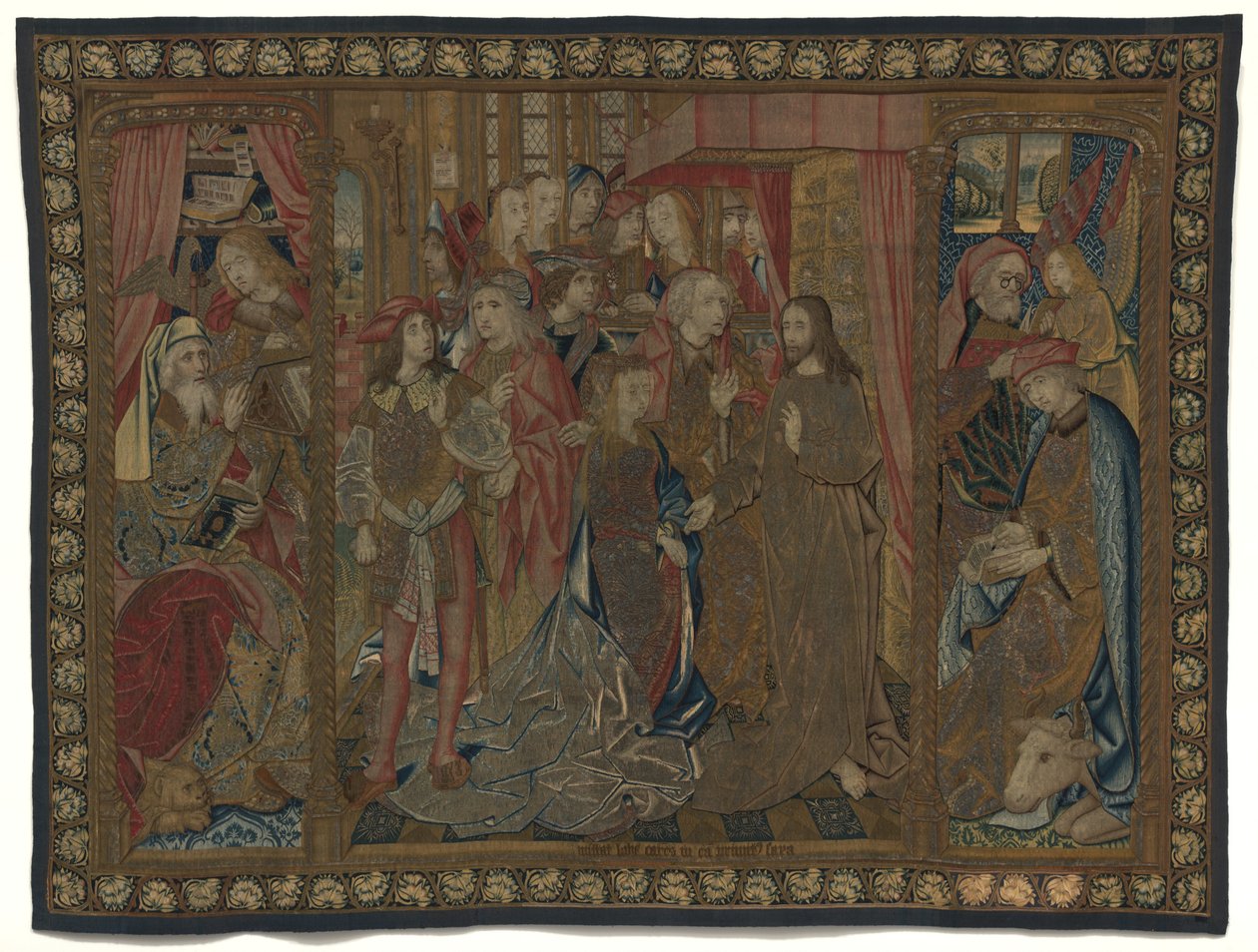 Cristo e a Mulher Apanhada em Adultério, c. 15001599. de Unbekannt