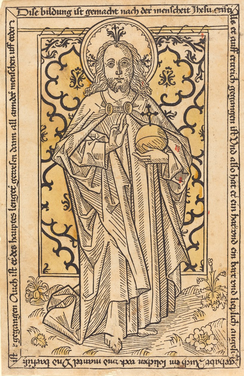 Antes de Cristo como Salvatore, c. 10. de Unbekannt
