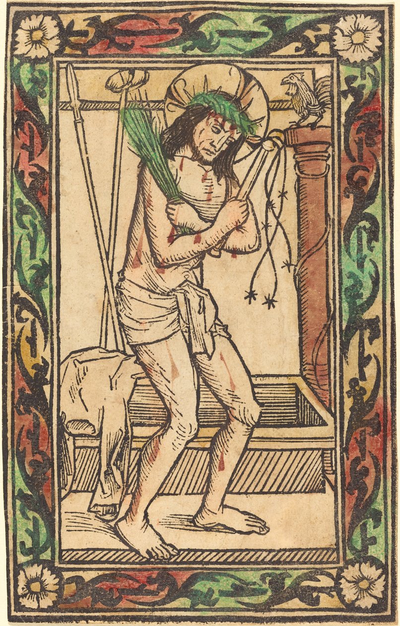 Cristo como o Homem de Dores, 14801500. de Unbekannt