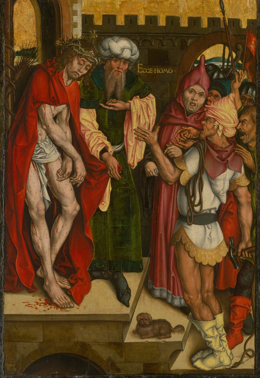 Cristo antes de Pilatos de Unbekannt