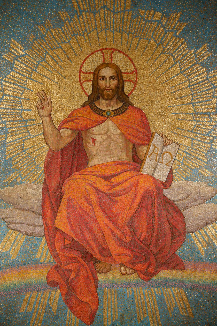 Cristo em Majestade - Igreja de Santo Afonso Liguori, Roma, Itália de Unbekannt
