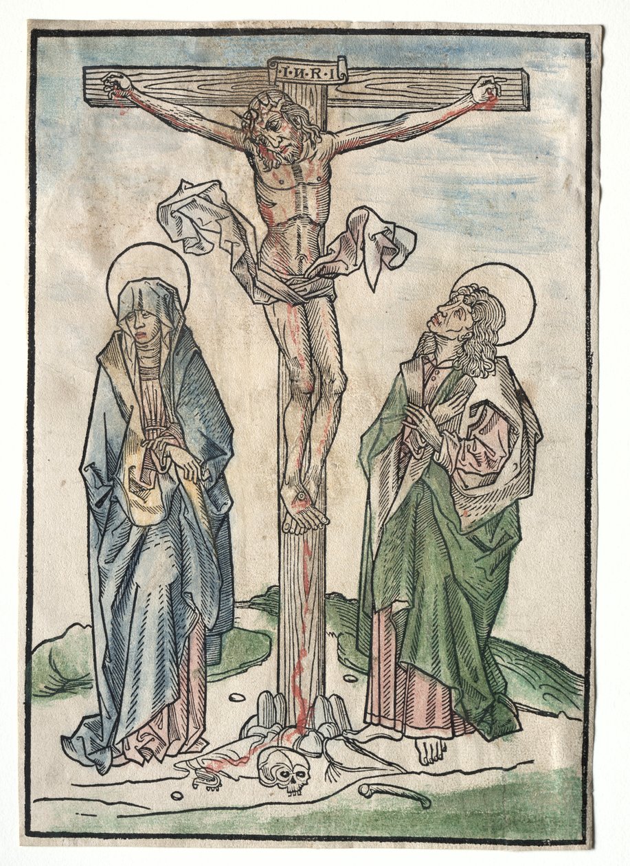 Cristo na cruz, anos 1400. de Unbekannt