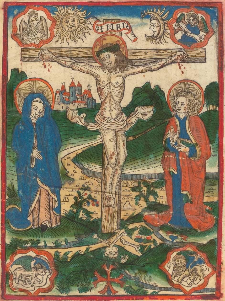 Cristo na Cruz, 14801500. de Unbekannt