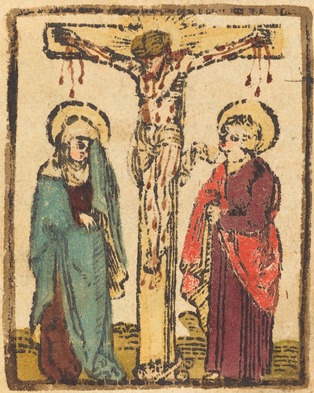 Cristo na Cruz, c. 14901500. de Unbekannt