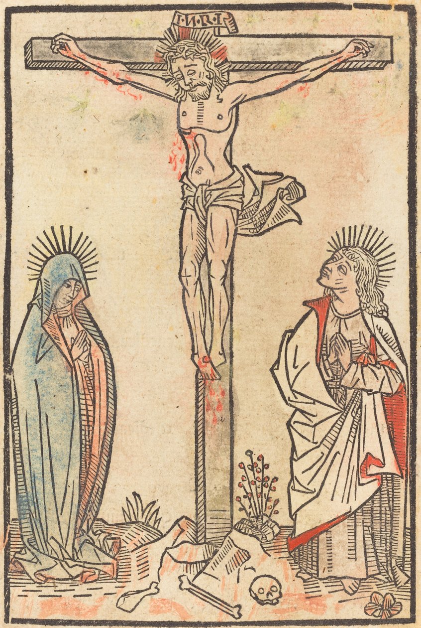 Cristo na Cruz, c. 1490. de Unbekannt