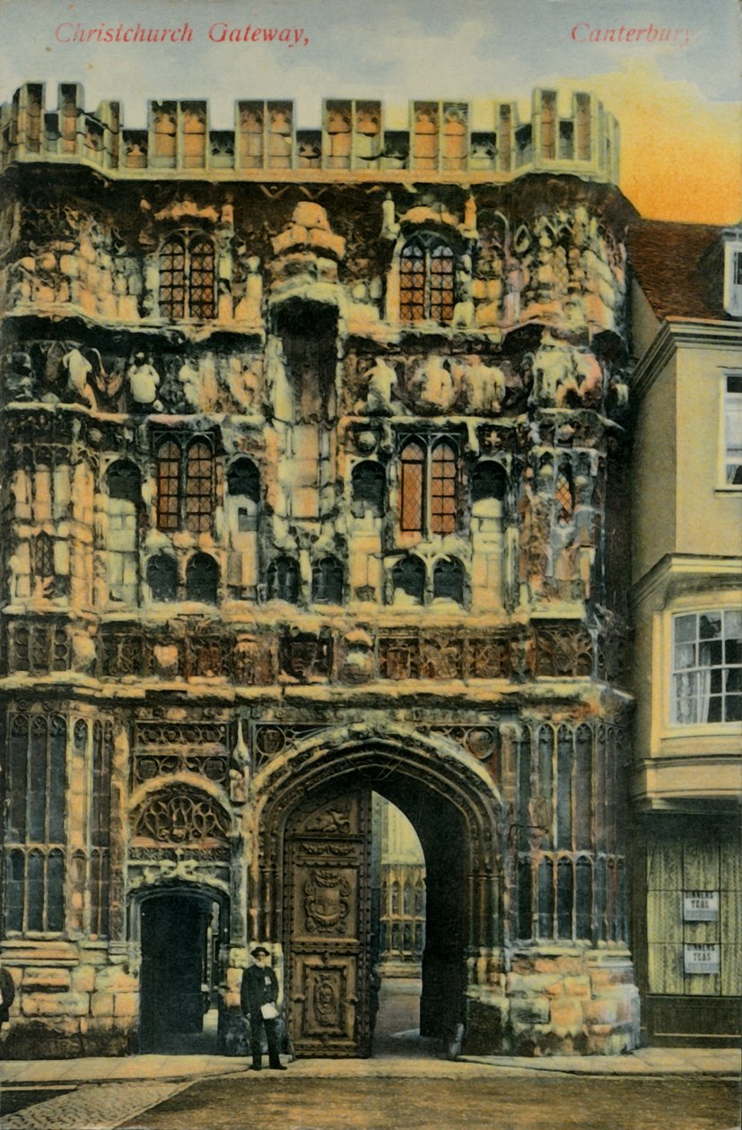 Christchurch Gateway, Canterbury, final do século XIX e início do século XX. de Unbekannt