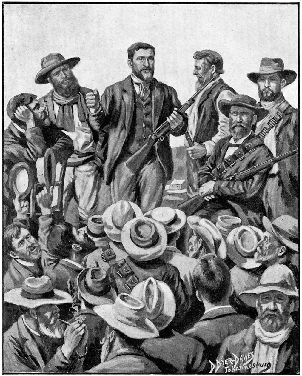 Christiaan De Wet, soldado da África, político e caçador de grandes animais, c1899 de Unbekannt