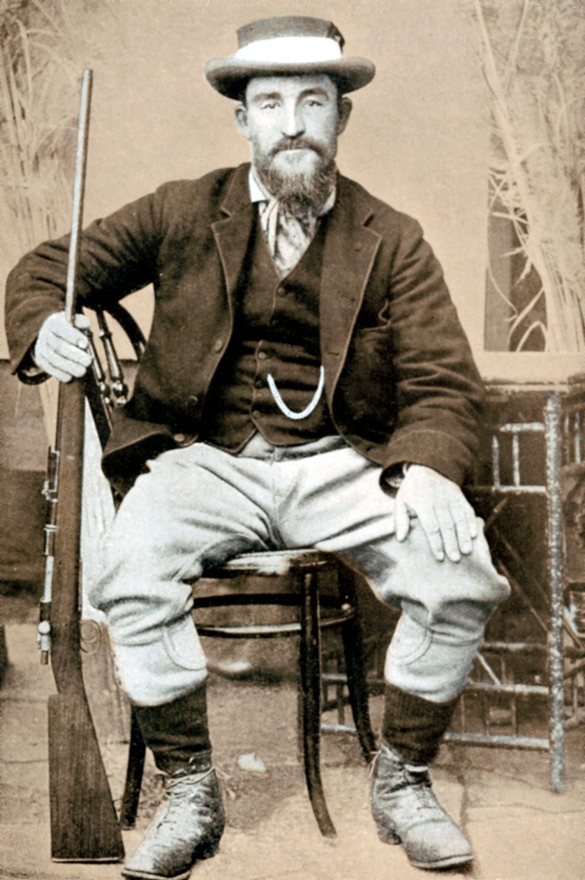 Christiaan de Wet, soldado e político Boer, c1900 de Unbekannt