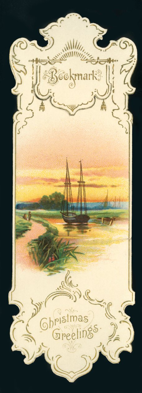 Saudações de Natal - Marcador, c1900. de Unbekannt