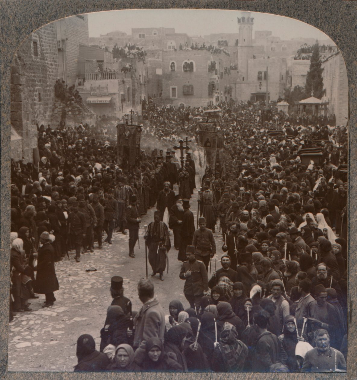 Procissão de Natal em Belém, c1900 de Unbekannt