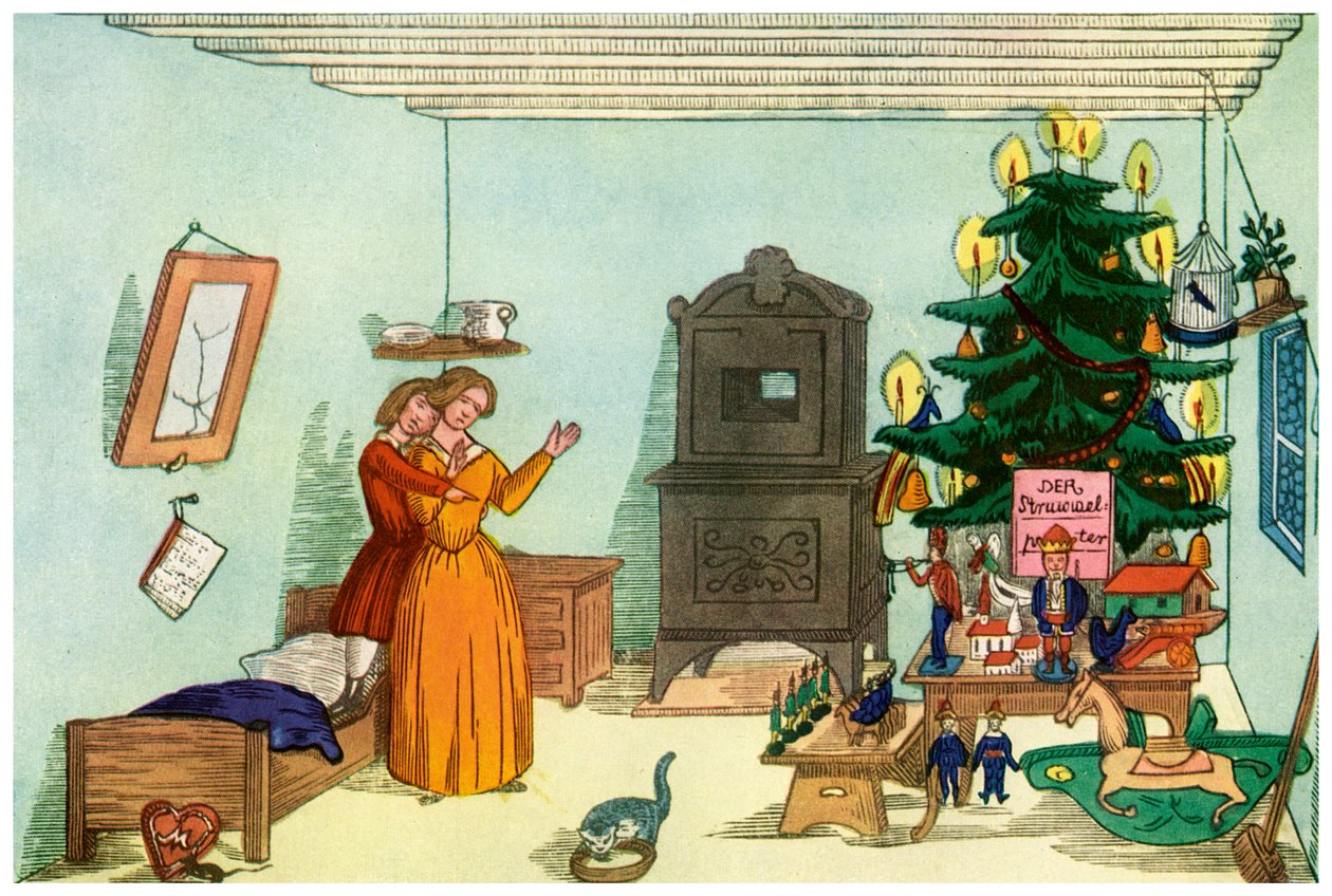 Cena de Natal do rei quebra-nozes por Heinrich Hoffmann, 1853 1956 de Unbekannt