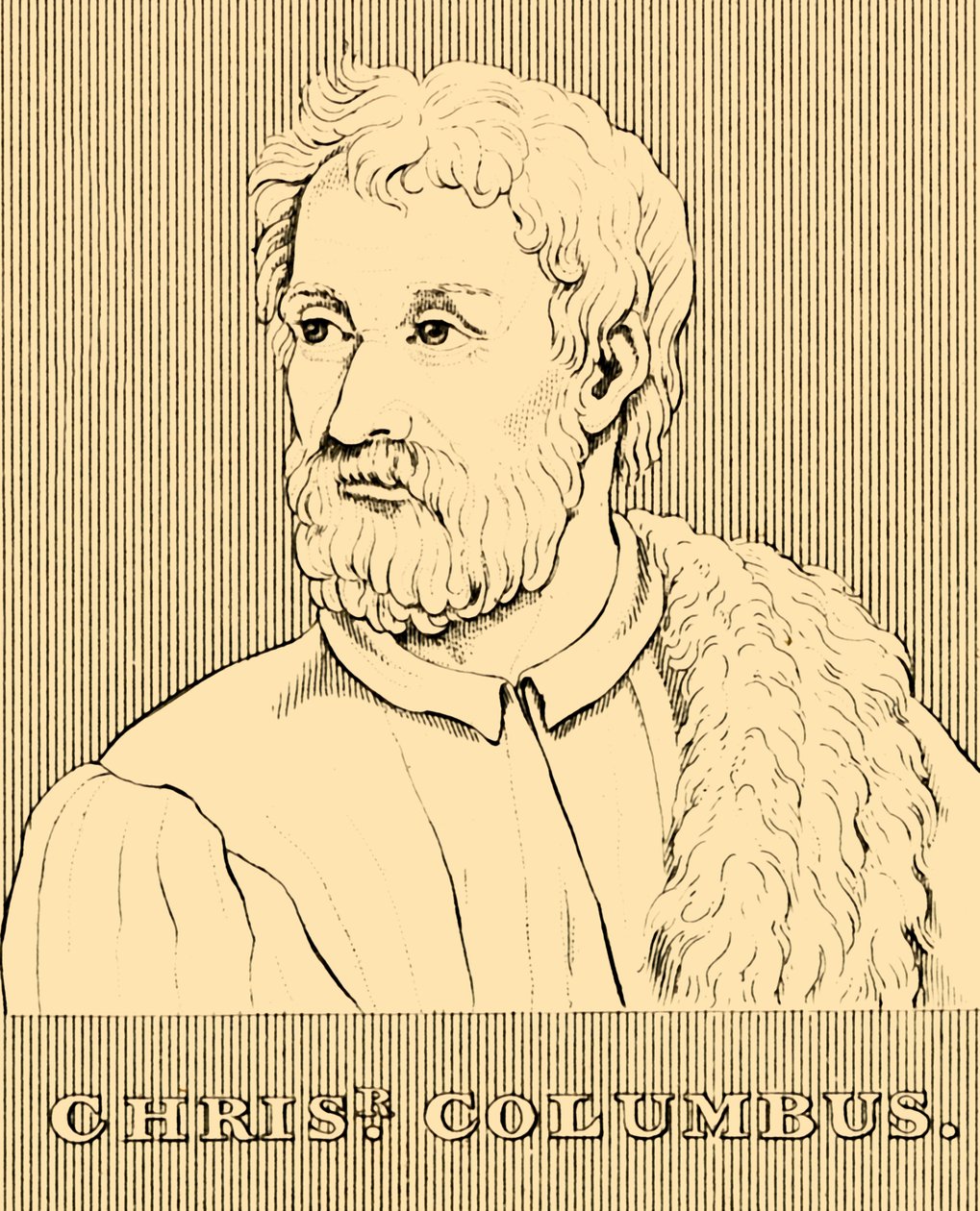 Cristóvão Colombo, 1451-1506, 1830. de Unbekannt