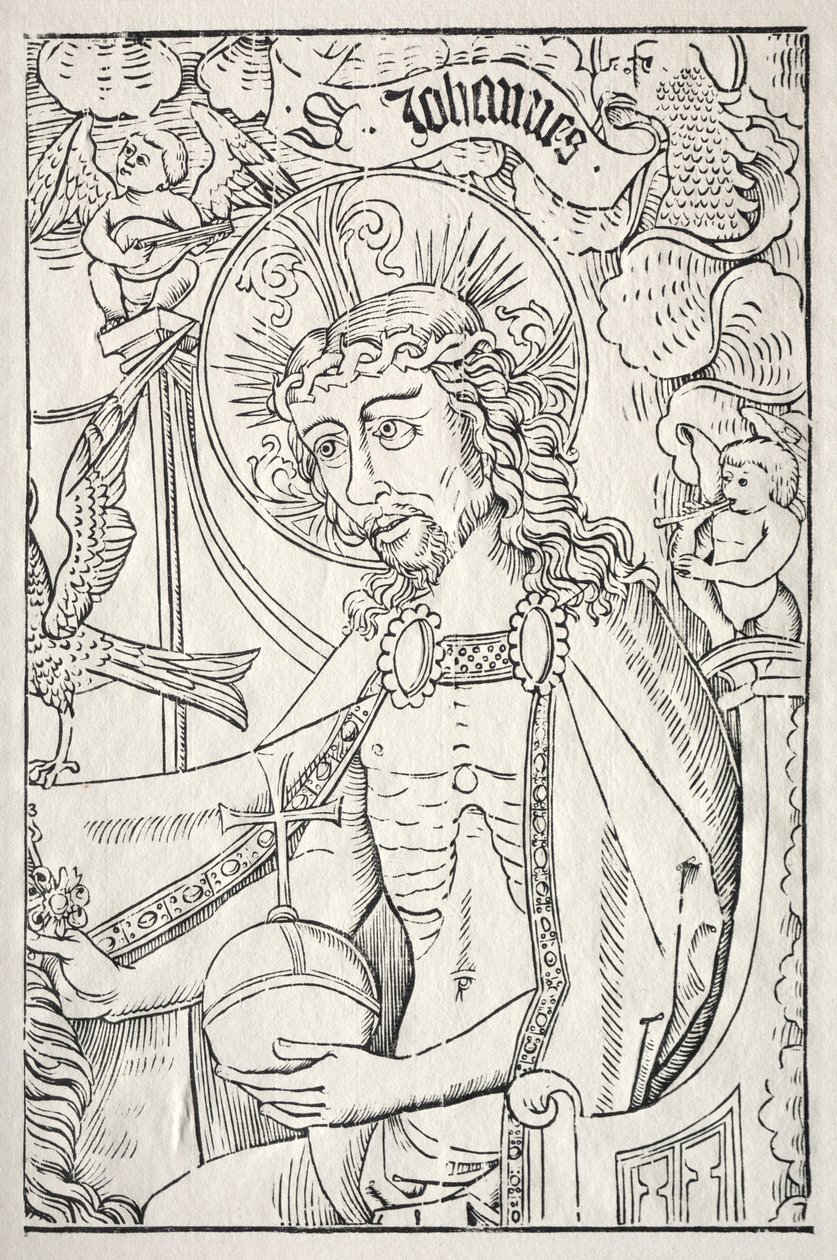 Cristo em meia figura, c. 1480 de Unbekannt