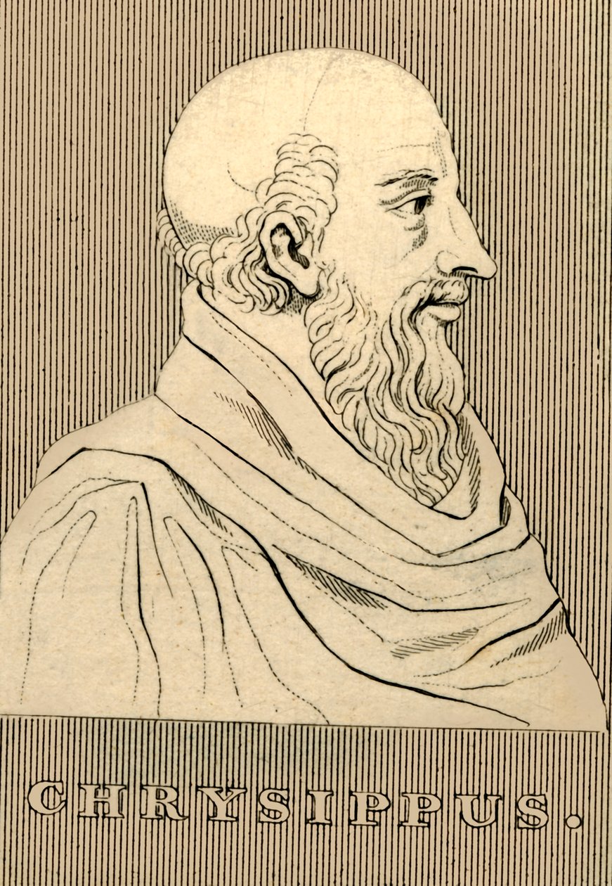 Chrysippus, c279-206 aC, 1830. de Unbekannt