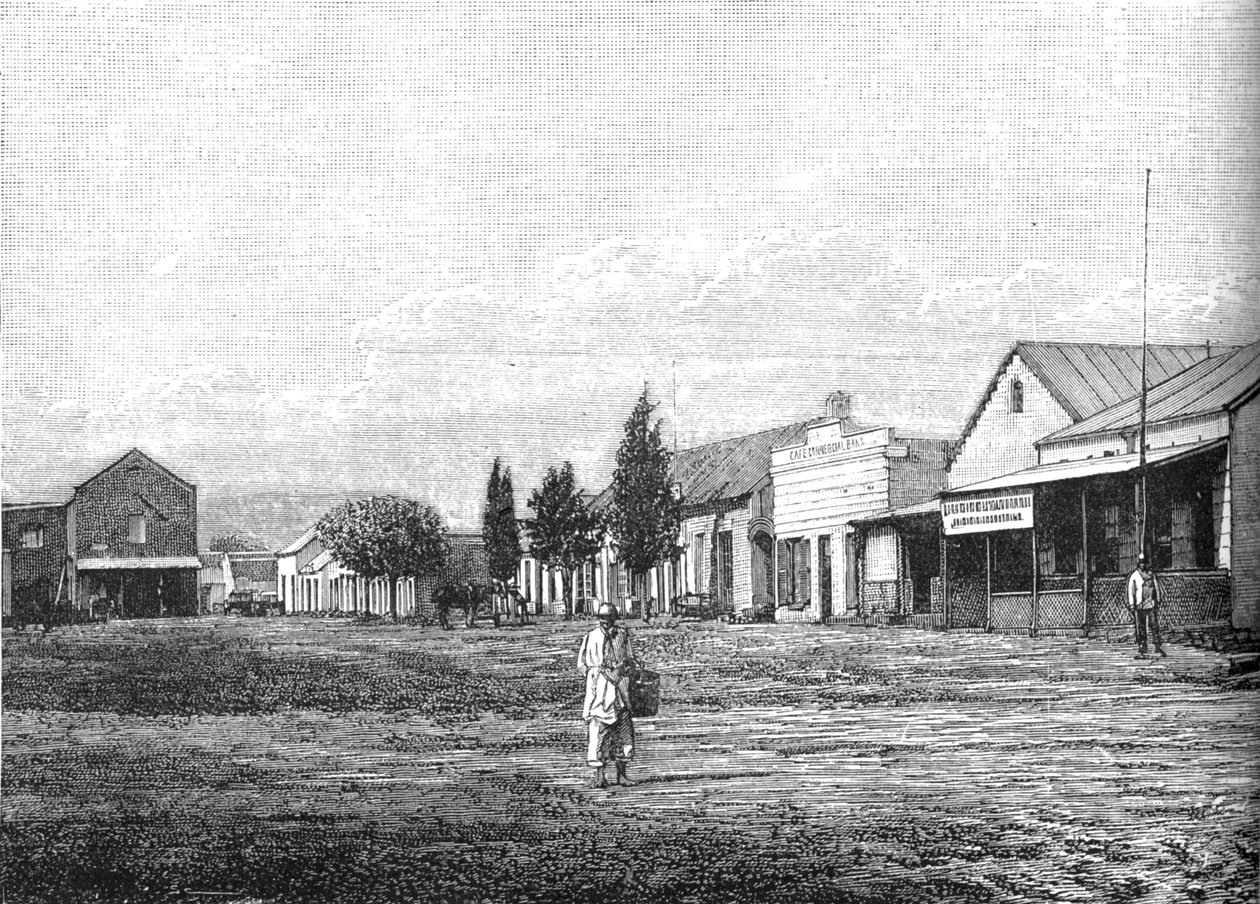 Praça da Igreja, Pretória, c1880s de Unbekannt