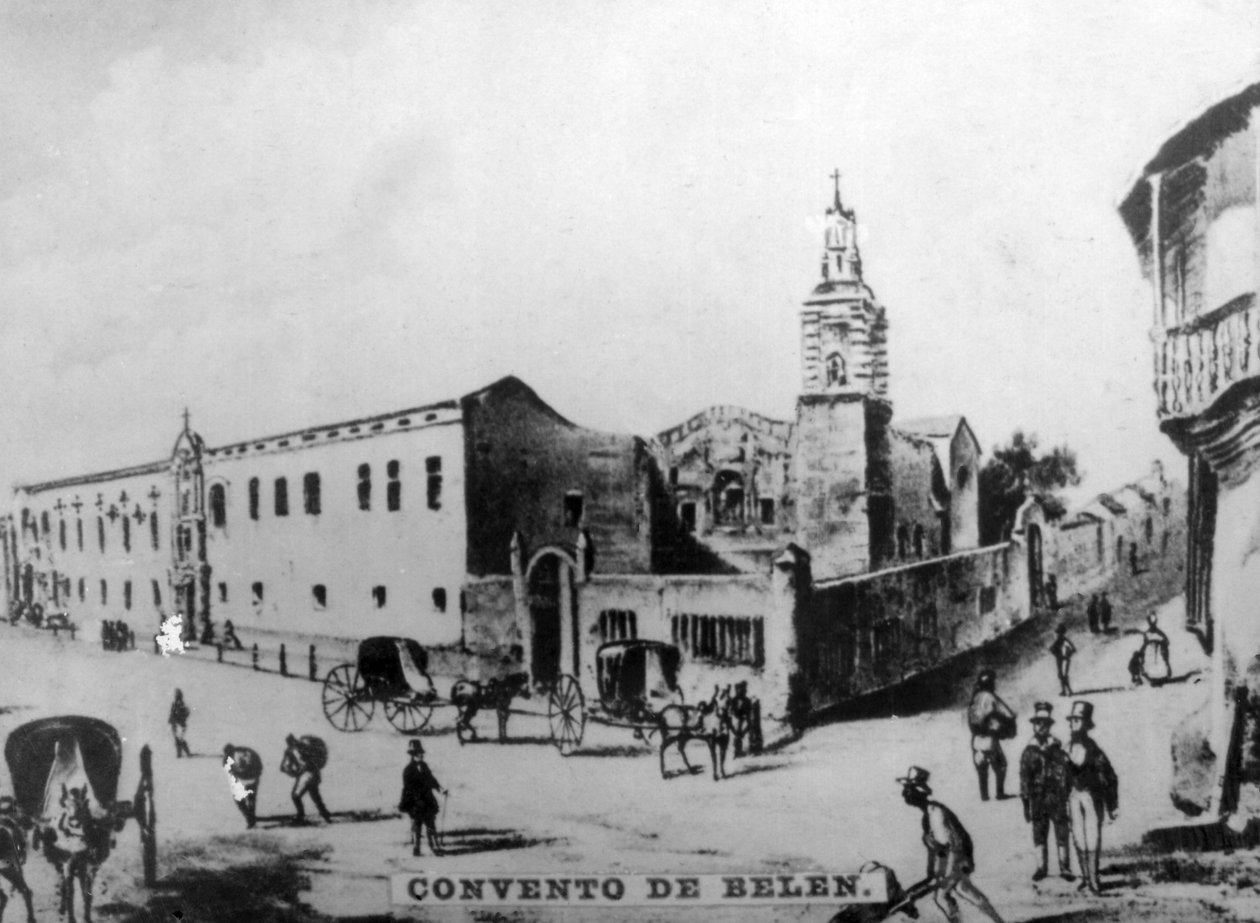 Igreja e convento de Belen, 1712-1718, década de 1920 de Unbekannt
