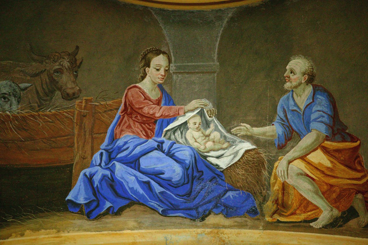 Igreja de Saint-Nicolas de Veroce. Natividade de São Nicolau de Veroce França de Unbekannt