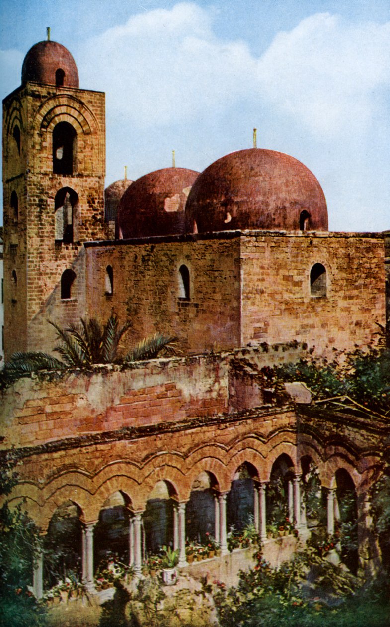 Igreja de San Giovanni degli Eremiti, Palermo, Sicília, Itália, c1923 de Unbekannt