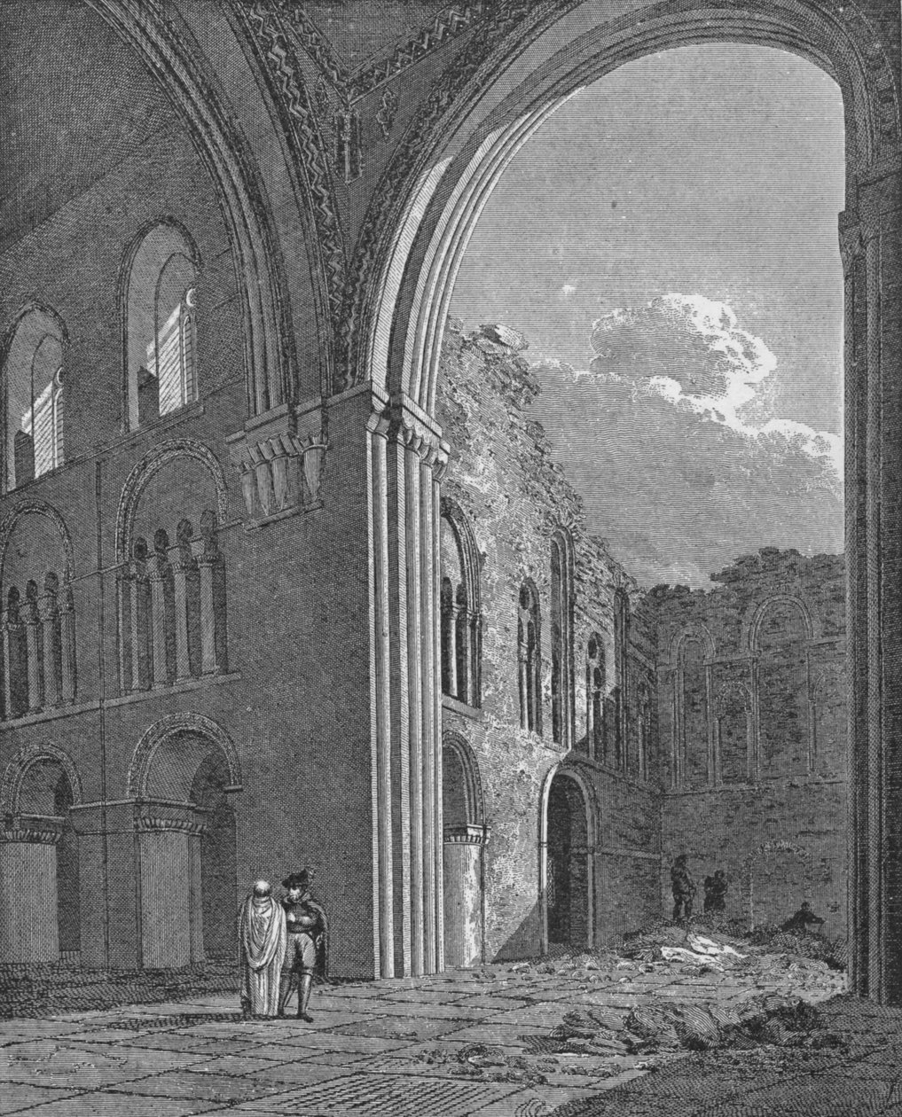 Igreja de São Bartolomeu, o Grande, em West Smithfield, cidade de Londres, 1822 1906 de Unbekannt
