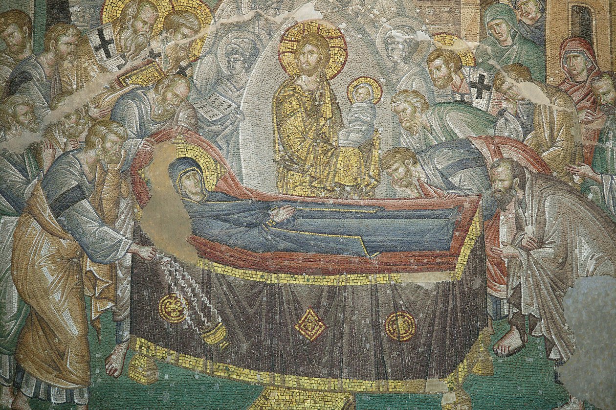 Igreja de São Salvador de Chora. A Dormição da Virgem de Istambul Turquie de Unbekannt