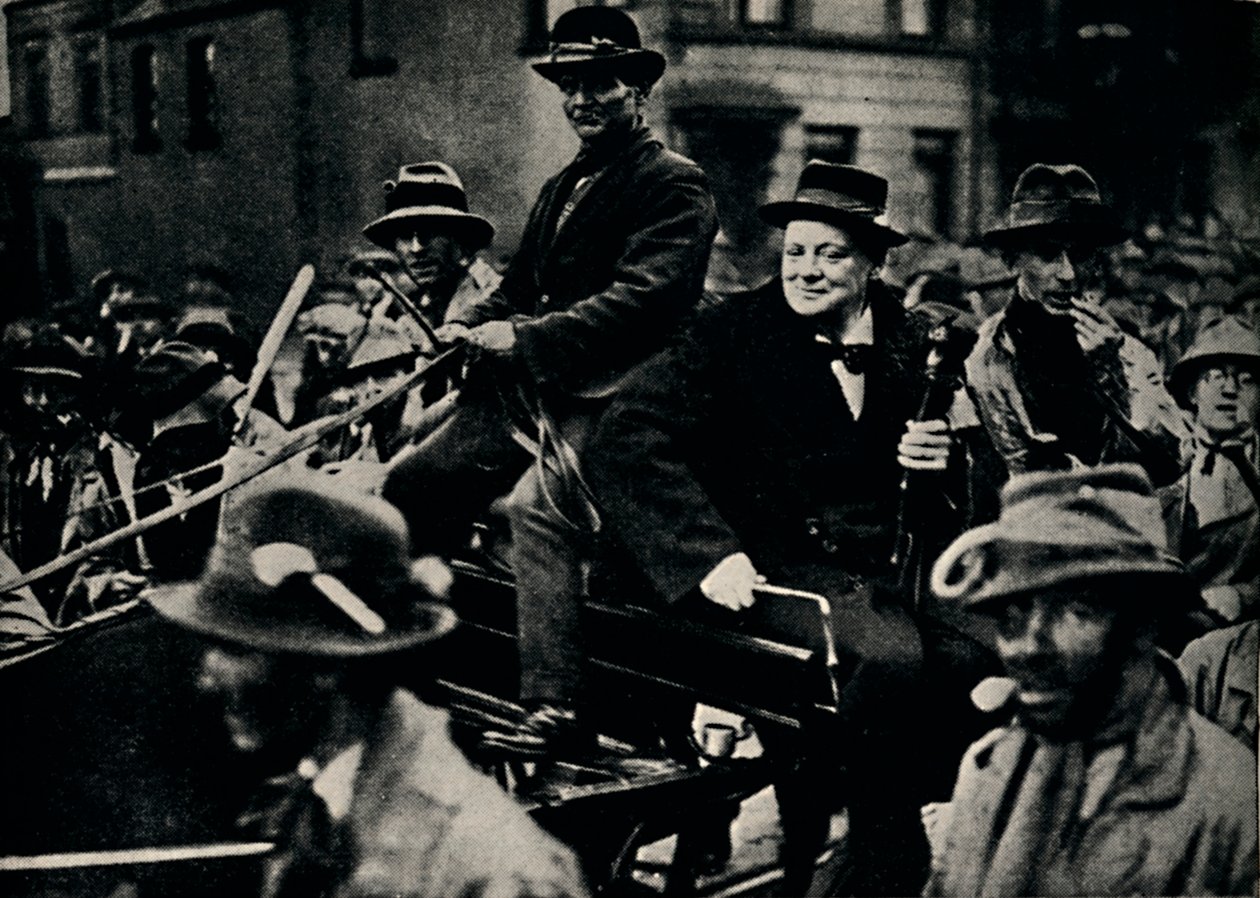 Churchill em Belfast Again, 1926, 1945. de Unbekannt