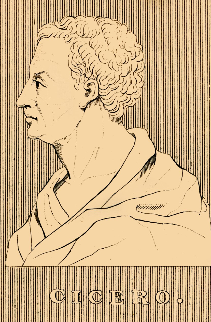 Cícero, 106-43 aC, 1830. de Unbekannt