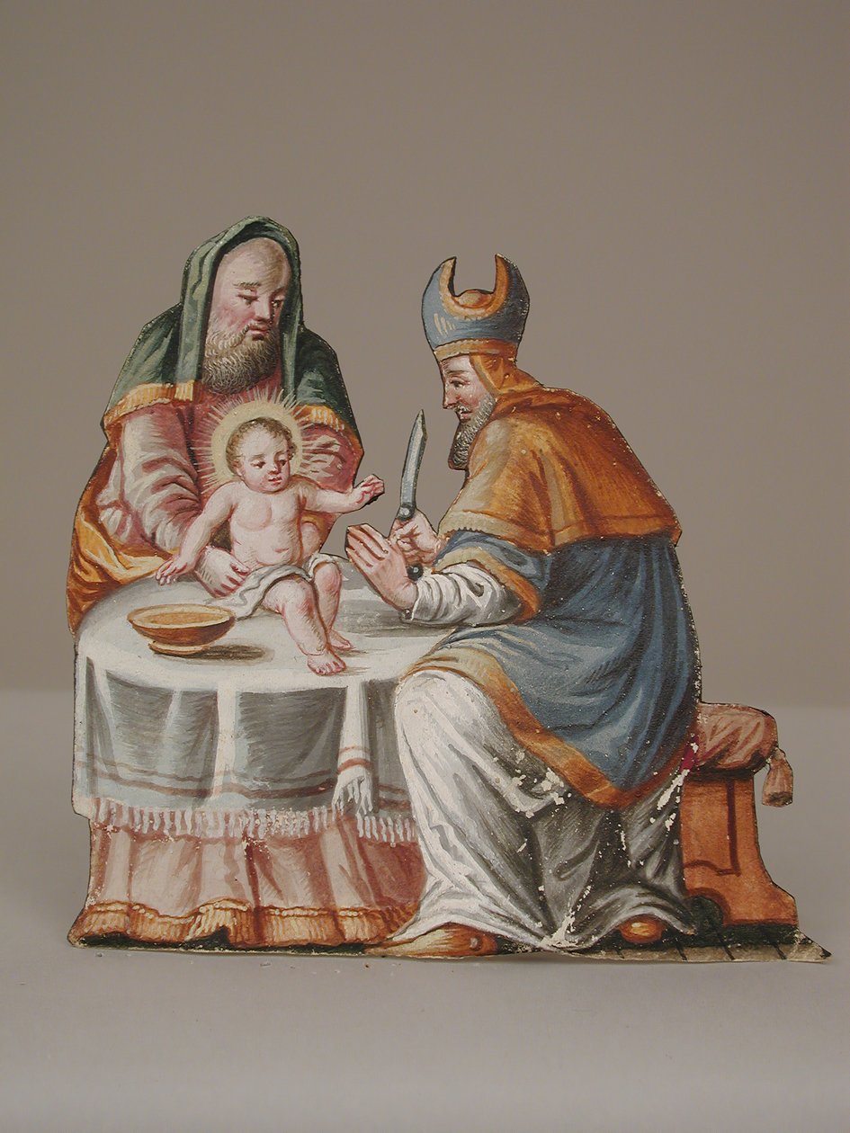 Circuncisão de Jesus no Templo, século XVIII. de Unbekannt