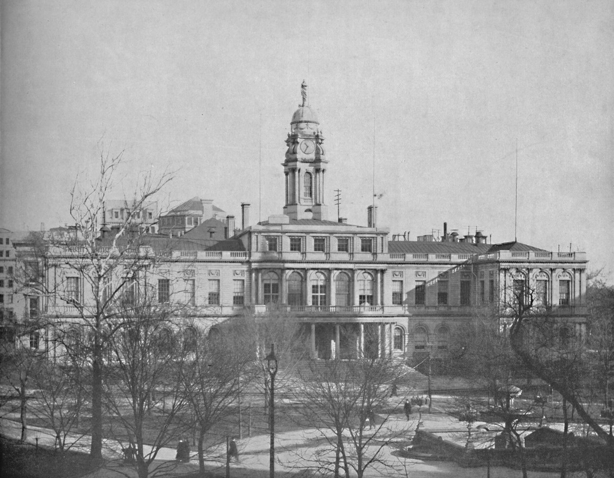 Prefeitura, Nova York, c1897. de Unbekannt