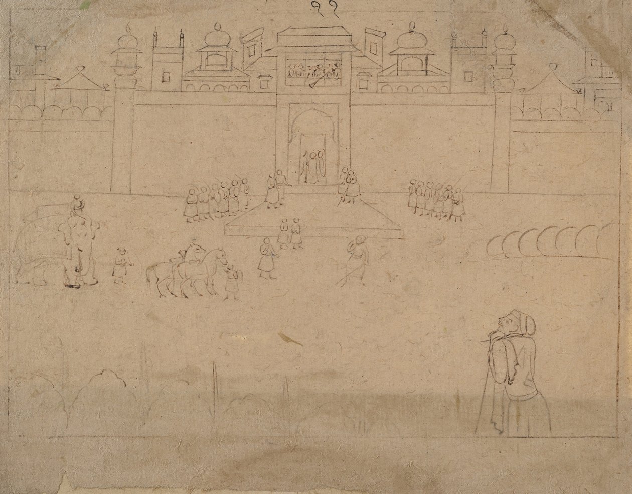 Cityscape, século XIX. de Unbekannt