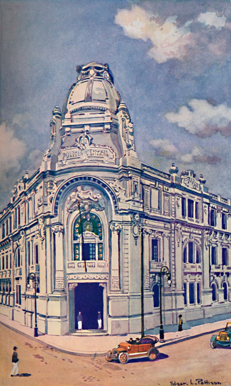 Sede da Polícia Civil, Rio, 1914 de Unbekannt
